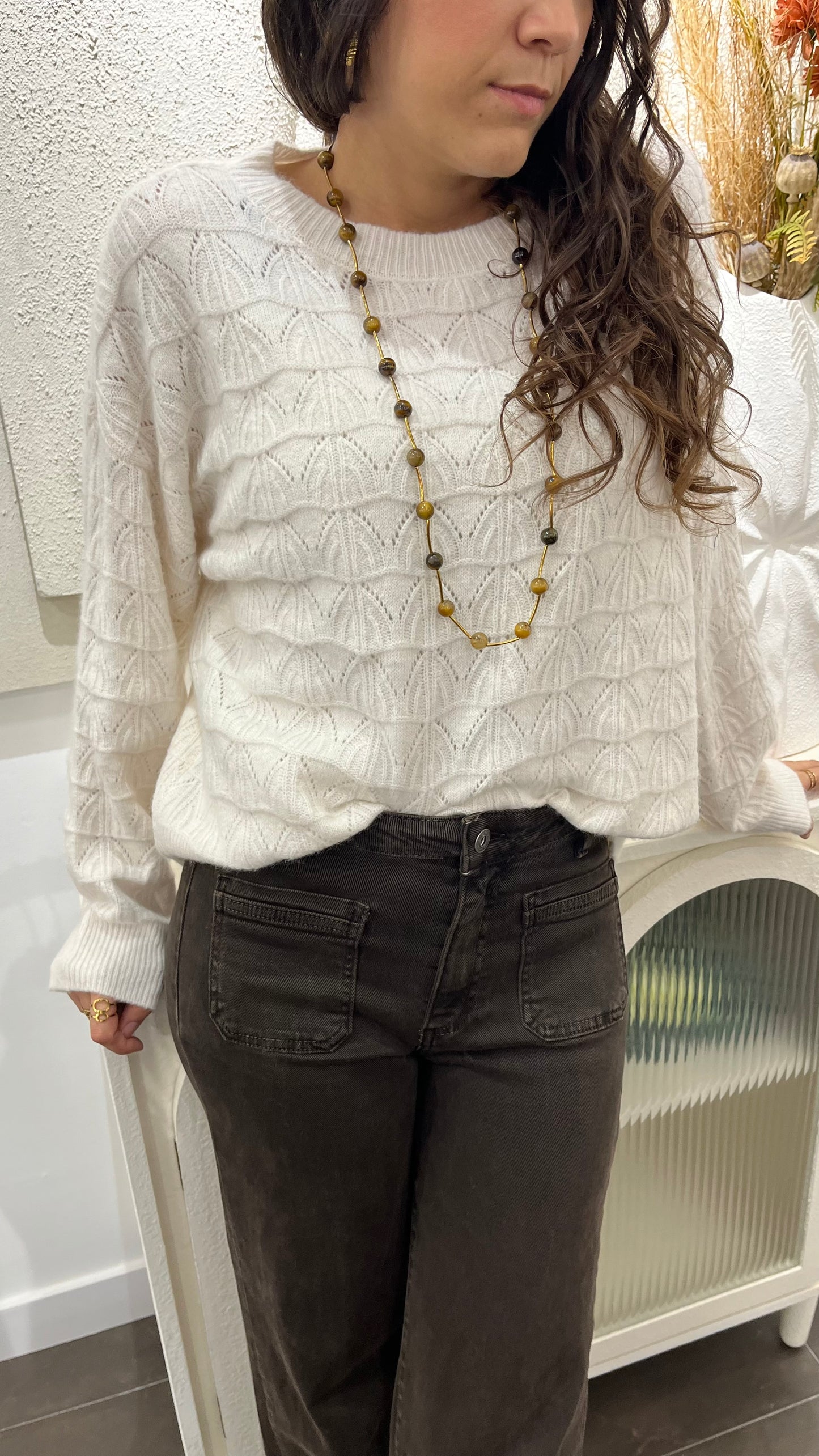 Collar Piedra y Acero