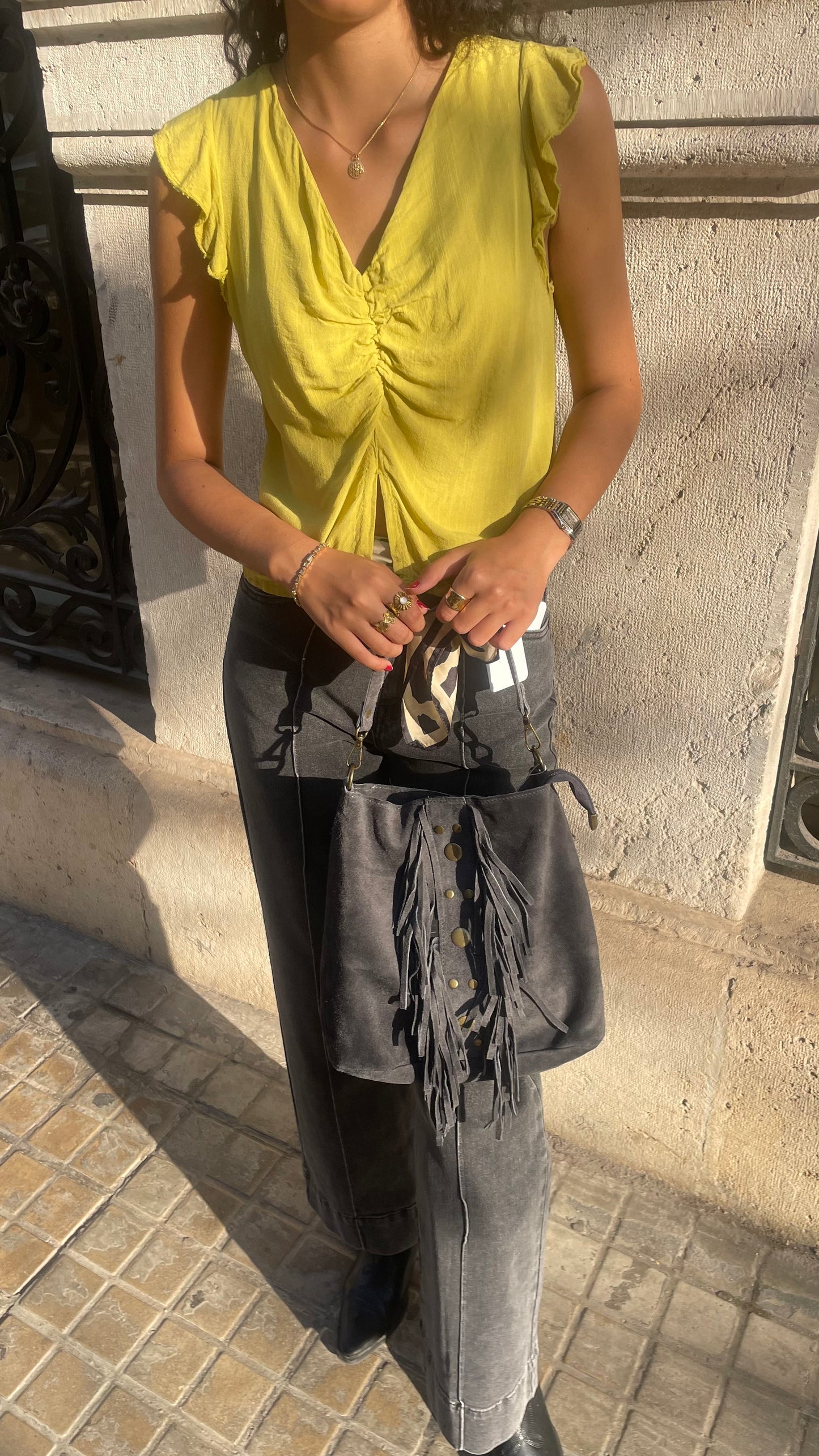 Bolso piel Aurum